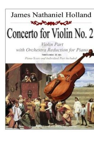 Cover of Concerto for Violin No. 2