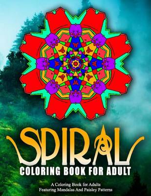 Cover of SPIRAL COLORING BOOKS FOR ADULTS - Vol.18