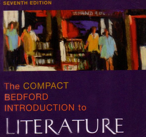 Book cover for Compact Bedford Introduction to Literature, 7th Edition & Literactive