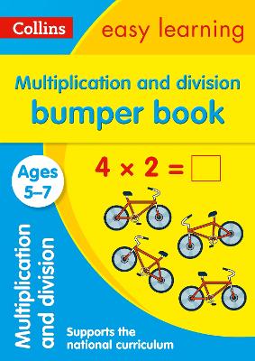 Cover of Multiplication and Division Bumper Book Ages 5-7