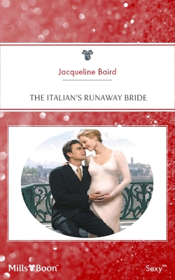 Book cover for The Italian's Runaway Bride