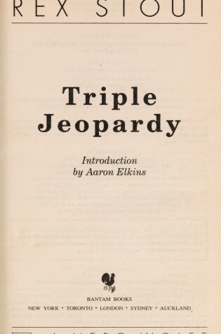 Cover of Triple Jeopardy