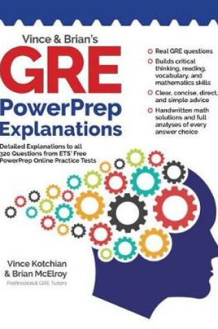 Cover of Vince and Brian's GRE Powerprep Explanations