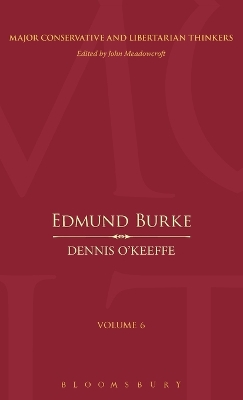 Book cover for Edmund Burke