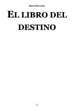 Cover of El Libro del Destino
