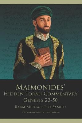 Book cover for Maimonides' Hidden Torah Commentary -- Volume II - Genesis 22-50