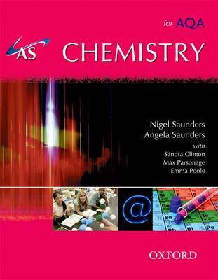Book cover for AS Chemistry for AQA Student Book