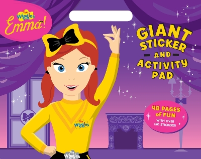 Book cover for The Wiggles Emma!: Giant Sticker Activity Pad