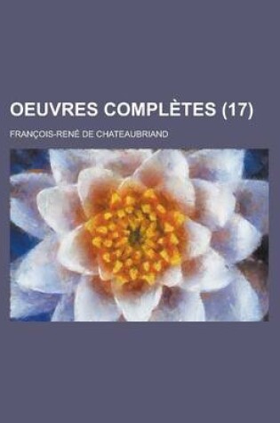 Cover of Oeuvres Completes (17)