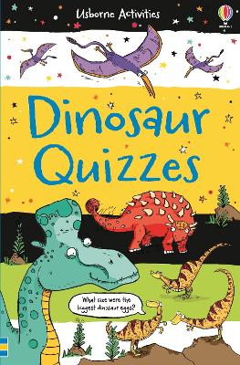 Cover of Dinosaur Quizzes