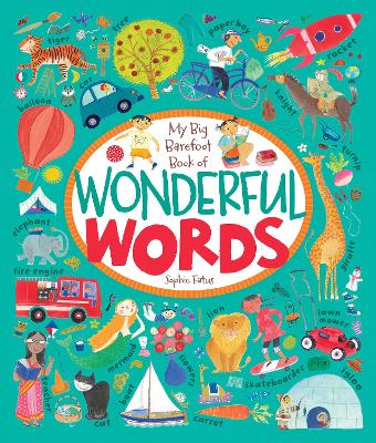 Book cover for My Big Barefoot Book of Wonderful Words
