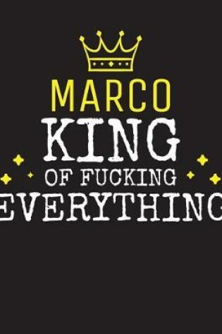 Cover of MARCO - King Of Fucking Everything