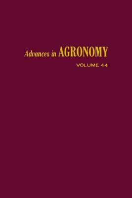 Book cover for Advances in Agronomy Volume 44