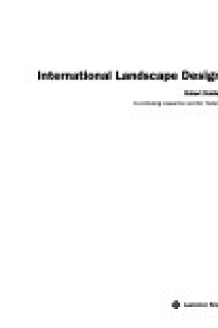 Cover of International Landscape Design