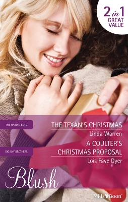 Book cover for The Texan's Christmas/A Coulter's Christmas Proposal