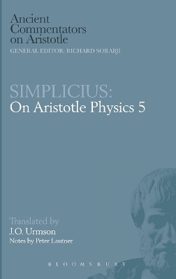 Book cover for On Aristotle "Physics 5"