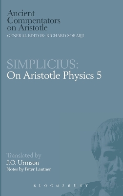 Cover of On Aristotle "Physics 5"