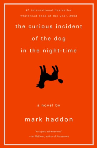 Book cover for The Curious Incident of the Dog in the Night-Time