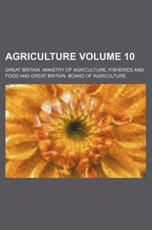 Cover of Agriculture Volume 10