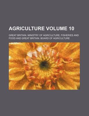 Book cover for Agriculture Volume 10