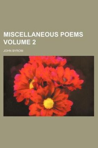 Cover of Miscellaneous Poems Volume 2