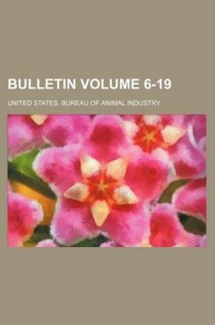 Cover of Bulletin Volume 6-19