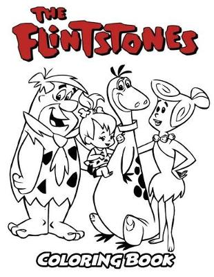 Book cover for Flintstones Coloring Book