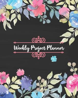 Book cover for Weekly Project Planner