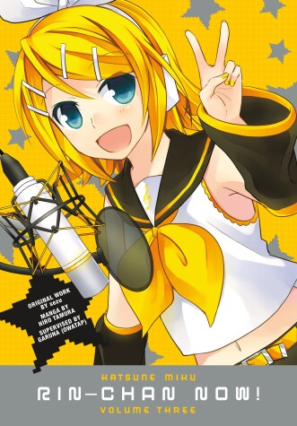 Book cover for Hatsune Miku: Rin-chan Now! Volume 3
