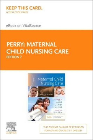 Cover of Maternal Child Nursing Care Elsevier eBook on Vitalsource (Retail Access Card)