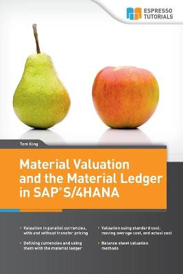 Book cover for Material Valuation and the Material Ledger in SAP S/4HANA