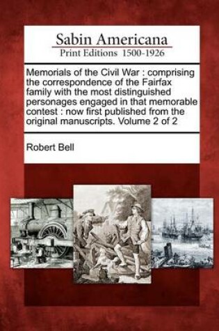 Cover of Memorials of the Civil War