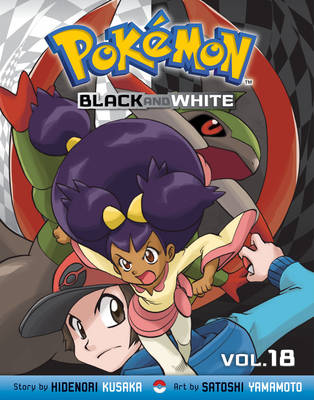 Book cover for Pokémon Black and White, Vol. 18