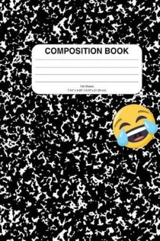 Cover of Composition Book with Blank Sheet Music Paper