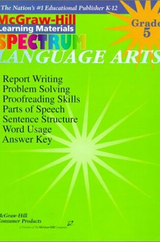 Cover of Language Arts Grade 5