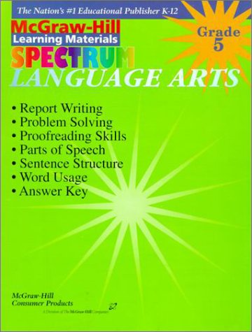 Book cover for Language Arts Grade 5