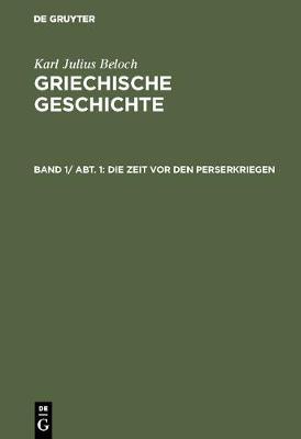 Book cover for Die Zeit vor den Perserkriegen
