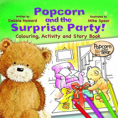 Book cover for Popcorn and the Surprise Party!