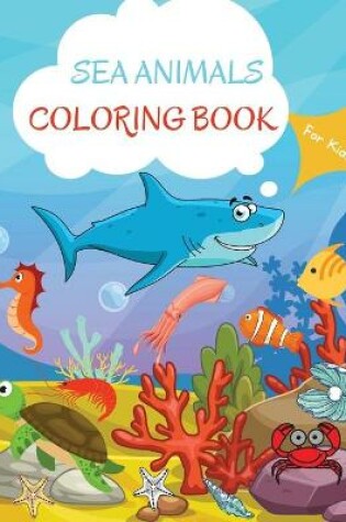 Cover of Sea Animals Coloring Book