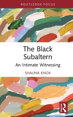 Book cover for The Black Subaltern