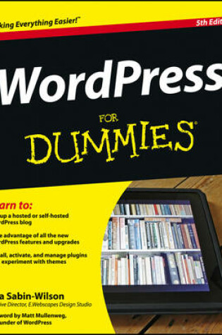 Cover of WordPress For Dummies
