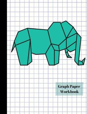 Book cover for Origami Elephant 4x4 Quad Graph Paper Workbook