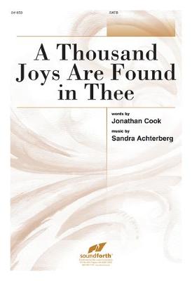 Cover of A Thousand Joys Are Found in Thee