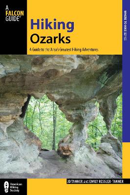 Book cover for Hiking Ozarks