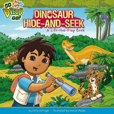 Book cover for Dinosaur Hide-And-Seek