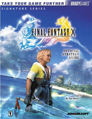 Book cover for FINAL FANTASY X Official Strategy Guide