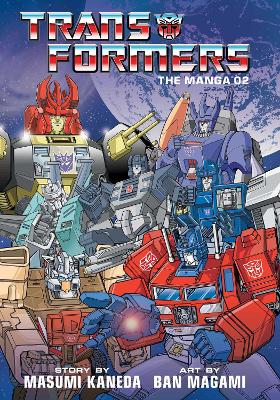 Cover of Transformers: The Manga, Vol. 2