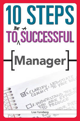 Book cover for 10 Steps to be a Successful Manager