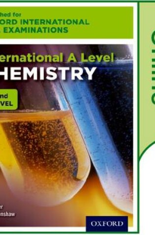 Cover of Oxford International AQA Examinations: International A Level Chemistry: Online Textbook