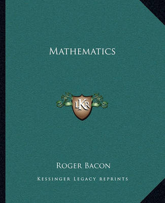 Book cover for Mathematics